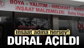 Isparta'da inşaat ile ilgili herşey Dural'da