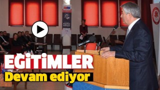 Isparta'da &lsquo;İş D&uuml;nyası Kayıtsız Kalmıyor Projesi&rsquo;eğitimleri devam ediyor
