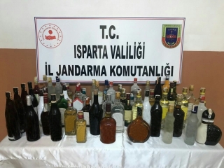 Isparta'da Jandarmadan Ka&ccedil;ak İ&ccedil;ki Operasyonu!
