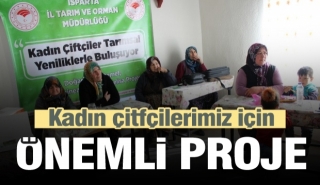 Isparta'da Kadın Çiftçilerimiz Tarımsal Yeniliklerle Buluşuyor