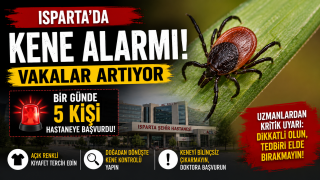 Isparta'da Kene Alarmı: Bir G&uuml;nde 5 Kişi Hastaneye Başvurdu
