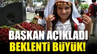 ISPARTA'DA KİRAZDA B&Uuml;Y&Uuml;K BEKLENTİ