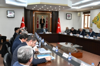 Isparta'da Kış Mevsimi Trafik Tedbirleri ve Kar-Buzla M&uuml;cadele Koordinasyon Toplantısı Ger&ccedil;ekleştirildi