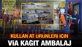 Isparta'da kullan at &uuml;r&uuml;nleri Via Kağıt ve Ambalaj'da