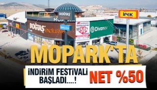 Isparta'da Mobilya Festivali Başladı: Mopark'tan Kasım Ayına &Ouml;zel %50 İndirim