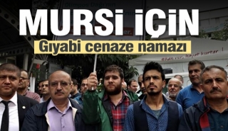 Isparta'da  Mursi için gıyabi cenaze namazı