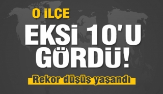 ISPARTA'DA O İL&Ccedil;EDE HAVA SICAKLIĞI EKSİ 10 DERECE