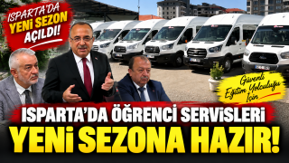 Isparta'da &Ouml;ğrenci Taşımacılığında Yeni Sezon A&ccedil;ıldı: Sertur Hazırlıklarını Tamamladı
