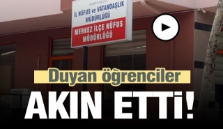 Isparta'da öğrenciler nüfus müdürlüklerine akın etti