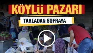 Isparta'da Organik Lezzetlerin Buluştuğu K&ouml;yl&uuml; Pazarı