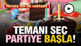 Isparta'da Parti Malzemeleri ve Doğum Günü Temaları  
