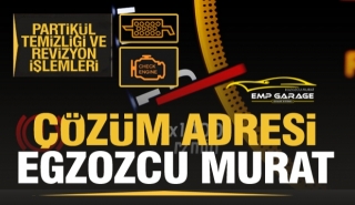 Isparta'da Partik&uuml;l Filtresi Temizliği ve Revizyon işlemleri i&ccedil;in Egzozcu Murat