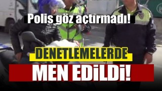 Isparta'da polis sürücülere göz açtırmadı