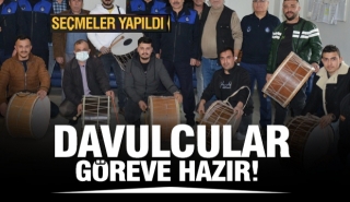Isparta'da Ramazan davulcuları g&ouml;reve hazır