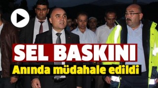 ISPARTA'DA SEL BASKINI YAŞANDI