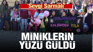 Isparta'da Sevgi Sarmalı Projesiyle miniklerin y&uuml;z&uuml; g&uuml;ld&uuml;