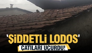 Isparta'da Şiddetli Lodos Hayatı Fel&ccedil; Etti