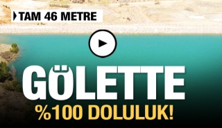 Isparta'da su bereketi: G&ouml;let  %100 seviyeye ulaştı