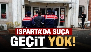 ISPARTA'DA SU&Ccedil;A GE&Ccedil;İT YOK! JANDARMA YAKALADI