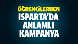 Isparta'da tekerlekli sandalye kampanyası   