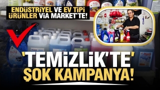ISPARTA'DA TEMİZLİK VE DETERJAN &Uuml;R&Uuml;NLERİNDE ŞOK KAMPANYA!