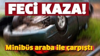 ISPARTA'DA TRAFİK KAZASI! &Ccedil;ARPIŞTILAR...