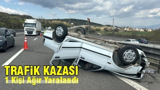 Isparta'da Trafik Kazası: Sürücü Ağır Yaralandı