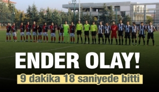 Isparta'da yeşil sahalarda ender rastlanan olay 