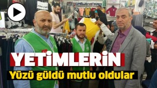 ISPARTA'DA YETİM &Ccedil;OCUKLARIN Y&Uuml;Z&Uuml; G&Uuml;LD&Uuml;