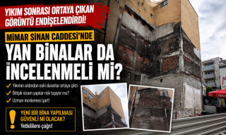 Isparta'da yıkım sonrası ortaya &ccedil;ıkan g&ouml;r&uuml;nt&uuml; endişelendirdi! 