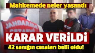 ISPARTA'DAKİ FET&Ouml; DAVASINDA MAHKEME KARARI A&Ccedil;IKLANDI