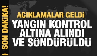 ISPARTA'DAKİ O YANGIN KONTROL ALINIP S&Ouml;ND&Uuml;R&Uuml;LD&Uuml;