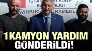 ISPARTA'DAN BAYIRBUCAK'A GIDA YARDIMI