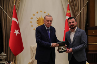 Isparta'dan Kutlu, Cumhurbaşkanı ile g&ouml;r&uuml;şt&uuml;