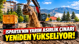Ispartalılara M&uuml;jde: Yıkılan Tarihi Okulun İnşaatı Başladı! İşte Yeni Projenin Detayları