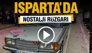 Isparta'nın Sokaklarında Nostalji R&uuml;zgarı Esti