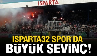 ISPARTASPOR&rsquo;DA B&Uuml;T&Uuml;K SEVİN&Ccedil; YAŞANDI
