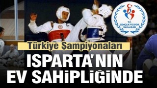 KARATE-TAEKWONDO-JUDO TÜRKİYE ŞAMPİYONALARI ISPARTA'DA YAPILACAK