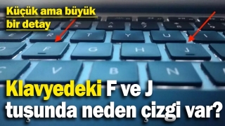 Klavyedeki F ve J Harflerindeki Çizgilerin Sırrı