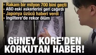 Koronavir&uuml;s salgınında son dakika gelişmesi: G&uuml;ney Kore'den korkutan haber