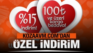 Koza AVM'den Sevgililer Günü indirimi