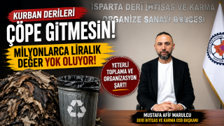 Kurban Bayramı'nda B&uuml;y&uuml;k Kayıp: Deriler Değerlendirilemiyor