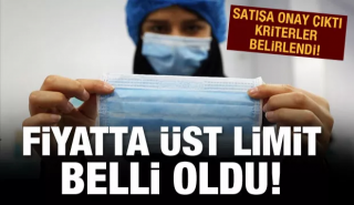 Maske satışına onay &ccedil;ıktı işte kriterler ve &uuml;st limit fiyatı