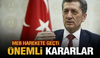MEB'den &ouml;nemli kararlar! Harekete ge&ccedil;ildi