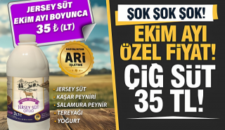 Meri&ccedil;bey Jersey S&uuml;t Ekim Ayı Boyunca Sadece 35 TL!