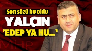 MHP ISPARTA İL BAŞKANI İSA YAL&Ccedil;IN BASIN A&Ccedil;IKLAMASI YAPTI