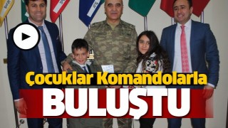 Milletin çocukları Komandolarla buluştu