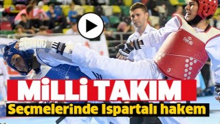 Milli takım se&ccedil;melerinde bir Ispartalı hakem