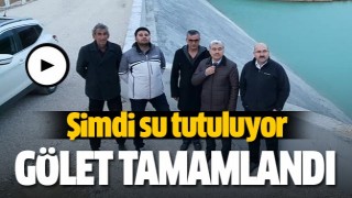 MÜJDE ISPARTA'DA O GÖLET TAMAMLANDI
