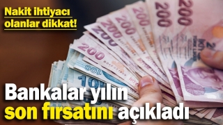 Nakit Promosyon Kampanyaları: Bankalardan Yılın Son Fırsatları